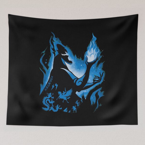 Item preview, Dark Fantasy Villain Flame Mythological Creatures  designed and sold by burmside48.