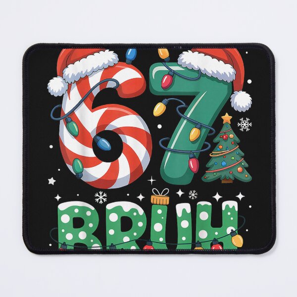 Item preview, Bruh 67 Six Seven 6 7 Meme Christmas Funny Boy Girl Kids designed and sold by bandom557.