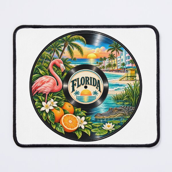 Item preview, Florida Vinyl Record designed and sold by Whimspired By Paxx.