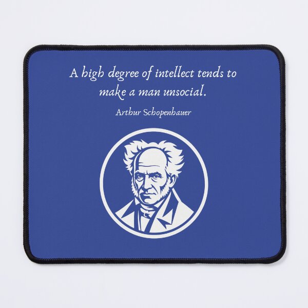 Item preview, Schopenhauer - intellect and sociability designed and sold by diddlysquid.