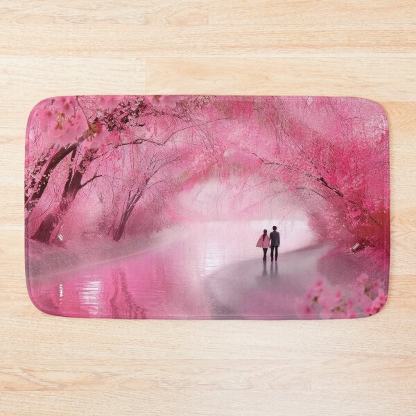 Item preview, Sakura Aesthetic – Romantic Spring Beneath Pink Cherry Blossoms designed and sold by FlowersColorful.