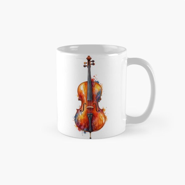 Item preview, Watercolor Violin – Explosion of Color designed and sold by LongIslandDesgn.