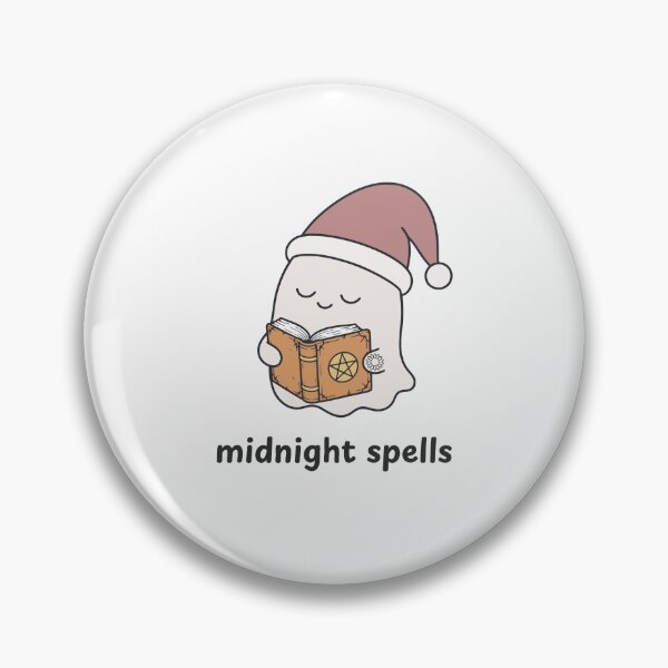 Item preview, Cozy Nightcap Ghost Reading Spellbook | Midnight Spells Aesthetic designed and sold by suncorner28.