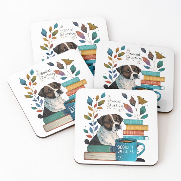 Item preview, Books And Coffee And Dogs And Social Justice designed and sold by blowerkatherine.