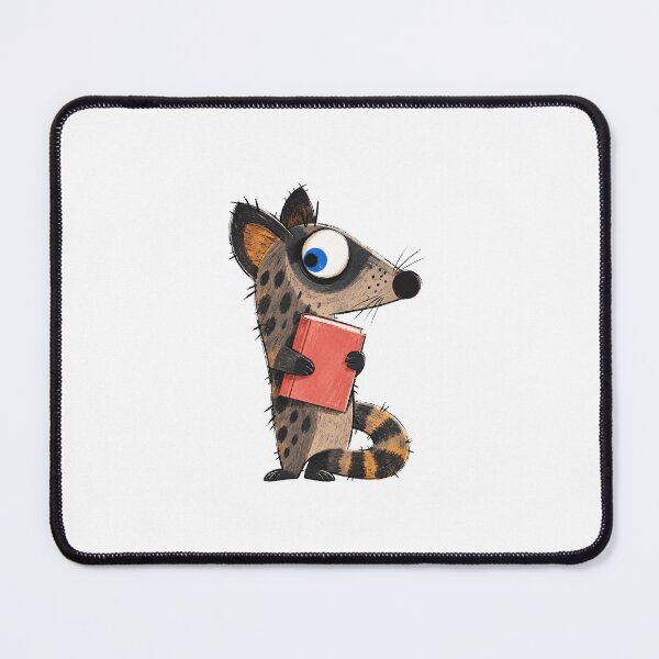 Item preview, Civet with a Closed Book designed and sold by The-Art-of-D.