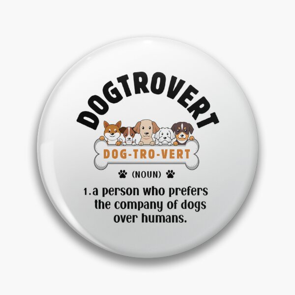 Item preview, Dog Lovers Dogtrovert Definition designed and sold by christineirist.