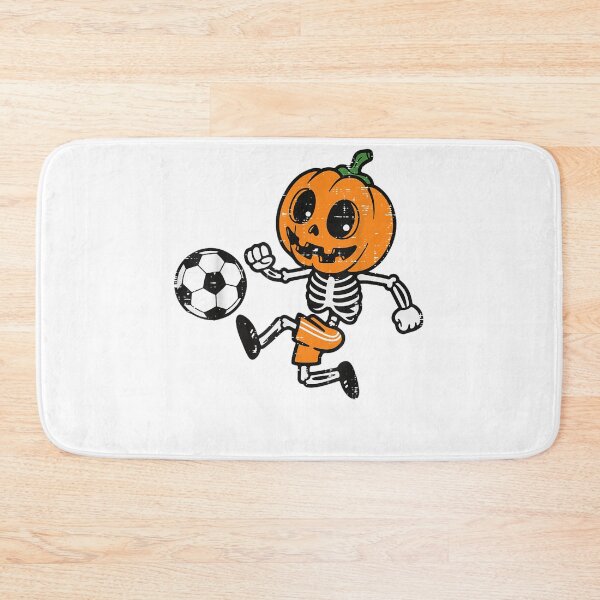Item preview, Halloween Pumpkin Skeleton Soccer Football designed and sold by ALICIAxGONZALEZ.