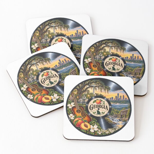 Item preview, Georgia Vinyl Record designed and sold by Whimspired By Paxx.
