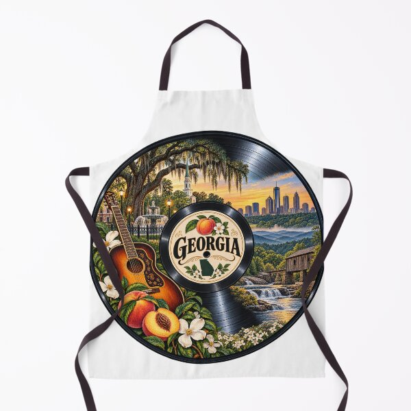 Item preview, Georgia Vinyl Record designed and sold by Whimspired By Paxx.