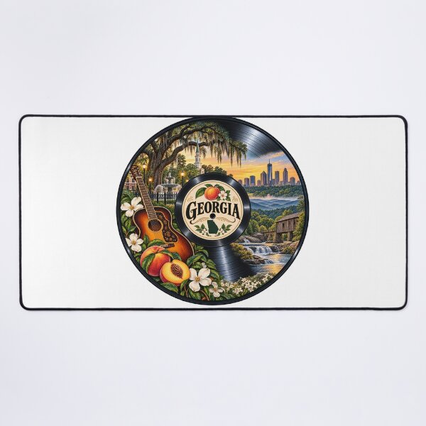 Item preview, Georgia Vinyl Record designed and sold by Whimspired By Paxx.