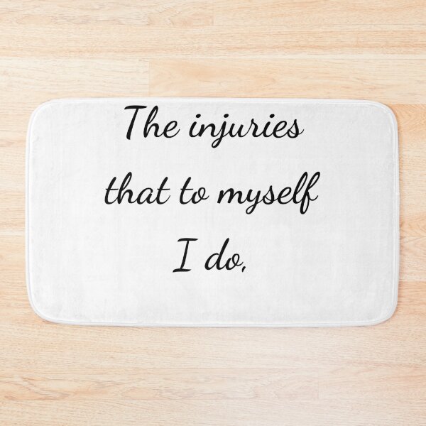 Item preview, “The injuries that to myself I do,” - handwriting black designed and sold by ariksworld.