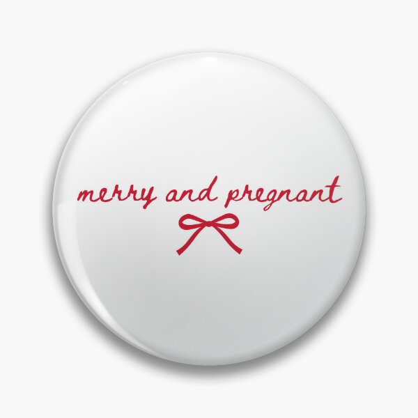 Artikelvorschau, Fröhliche Weihnachten und Schwangerschaftsverkündung! Die werdende Mutter freut sich, ihre Liebe zu gestehen. entworfen und verkauft von MidzzSky.