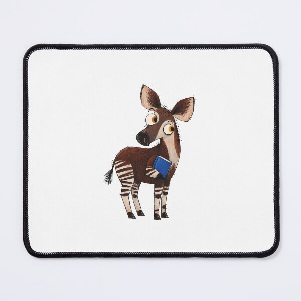 Item preview, Okapi with a Blue Sketchbook designed and sold by The-Art-of-D.