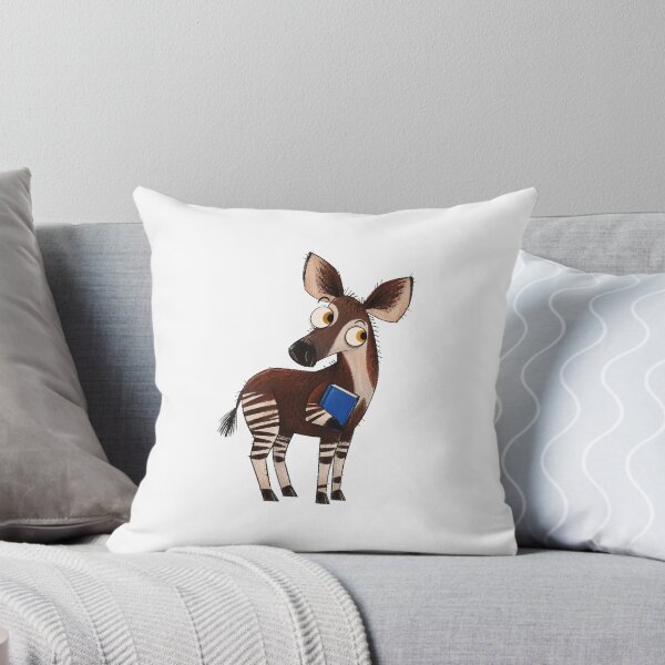 Item preview, Okapi with a Blue Sketchbook designed and sold by The-Art-of-D.
