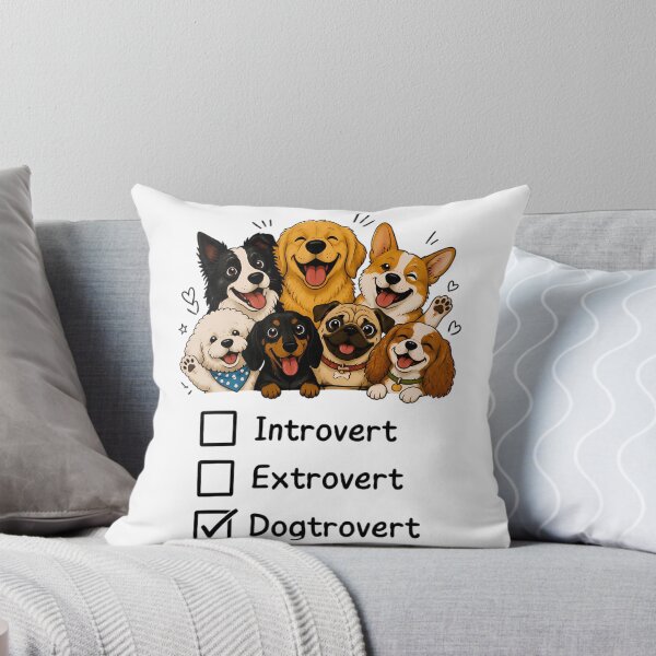 Item preview, Dogtrovert - Funny Dog Design designed and sold by christineirist.