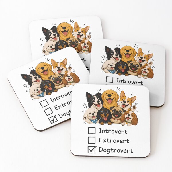 Item preview, Dogtrovert - Funny Dog Design designed and sold by christineirist.