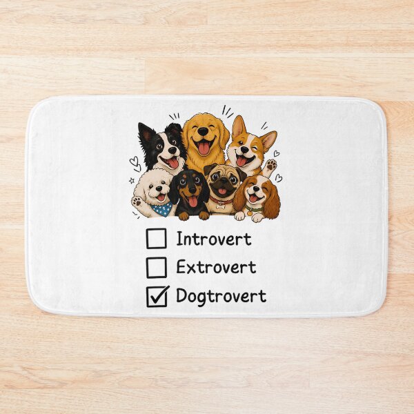 Item preview, Dogtrovert - Funny Dog Design designed and sold by christineirist.