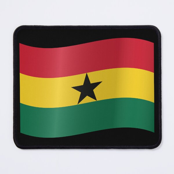 Item preview, Ghanaian Waving Flag Ghana Pride Design designed and sold by YAZ.