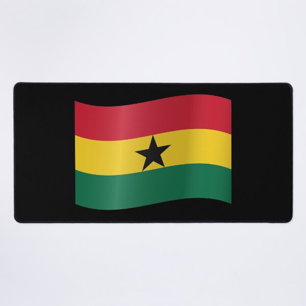 Item preview, Ghanaian Waving Flag Ghana Pride Design designed and sold by YAZ.