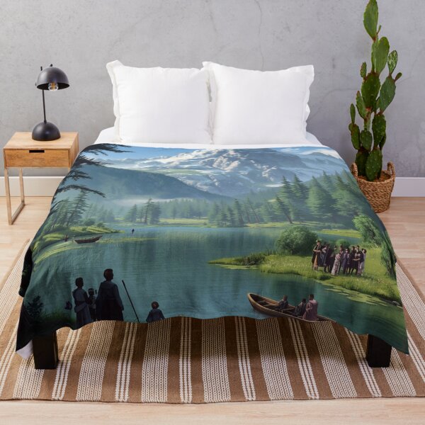 Item preview, Majestic mountain idyll by the lake designed and sold by Sigtrix.