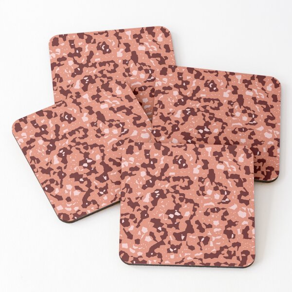 Item preview, Lush Lava Camouflage Stained Glass Patterns in Red and Orange Shades designed and sold by ShopieHome.