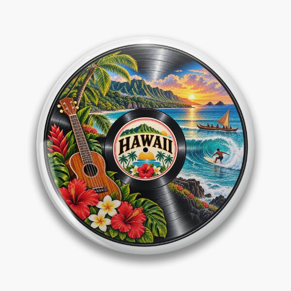 Item preview, Hawaii Vinyl Record designed and sold by Whimspired By Paxx.