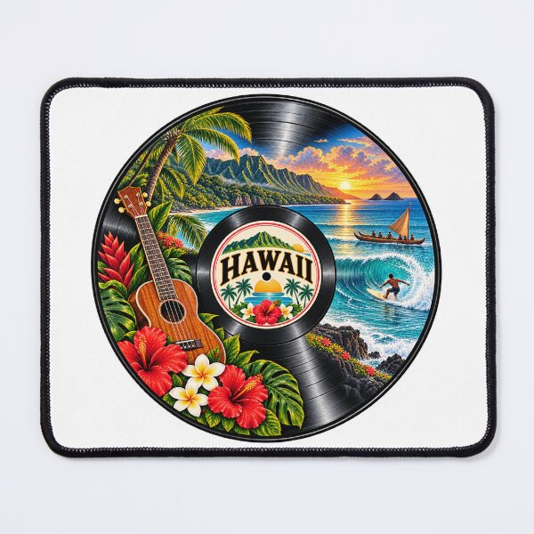 Item preview, Hawaii Vinyl Record designed and sold by Whimspired By Paxx.