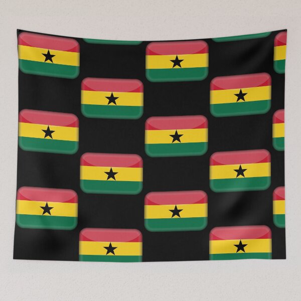 Item preview, Ghanaian 3D Flag Ghana Pride Design designed and sold by YAZ.