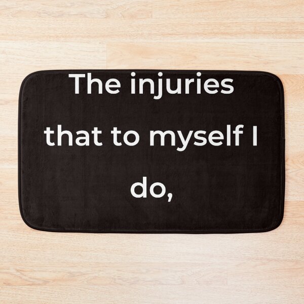 Item preview, “The injuries that to myself I do,” - print white designed and sold by ariksworld.