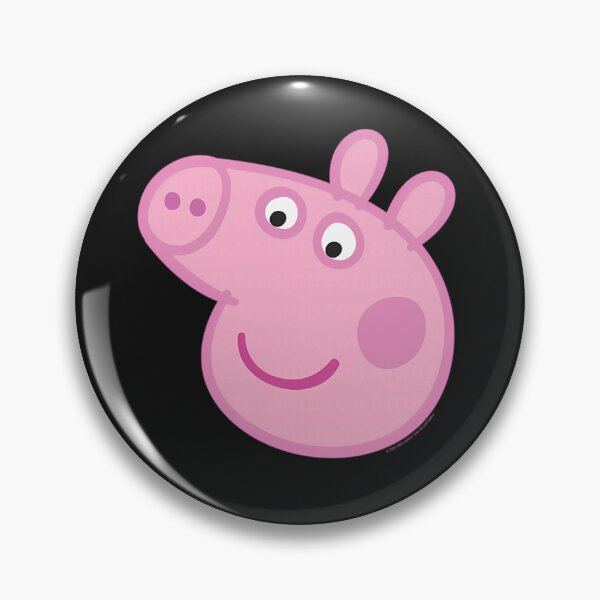 Item preview, Peppa Pig Big Face Cute Pink Animal designed and sold by Brian Hupp.
