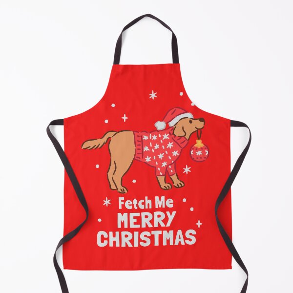 Item preview, Golden Retriever wearing Sweater holding Christmas Ornament Ball designed and sold by monkik.