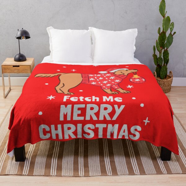 Item preview, Golden Retriever wearing Sweater holding Christmas Ornament Ball designed and sold by monkik.