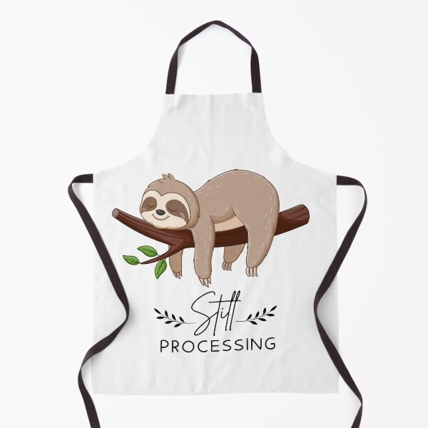 Item preview, Still Processing Funny Sloth Design designed and sold by FlareCraftStudio.