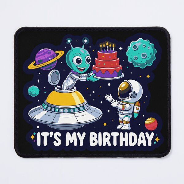 Item preview, Astronaut Alien Birthday Space Loving designed and sold by giftfromheart.