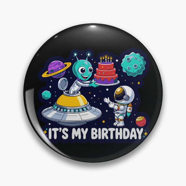 Item preview, Astronaut Alien Birthday Space Loving designed and sold by giftfromheart.