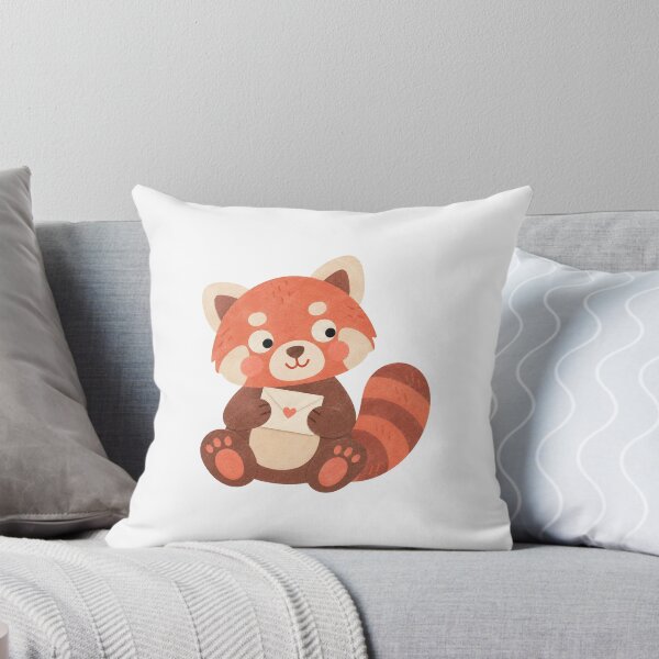 Item preview, Red Panda with a Tiny Envelope designed and sold by The-Art-of-D.
