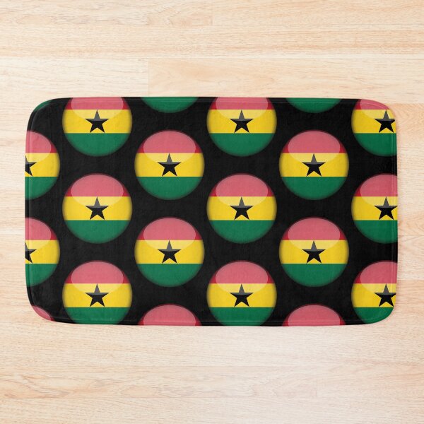 Item preview, Ghanaian 3D Round Flag Ghana Pride Design designed and sold by YAZ.