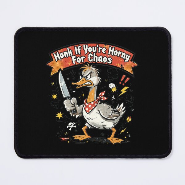 Item preview, Honk For Chaos Angry Goose Knife designed and sold by DAVIDCHELL.
