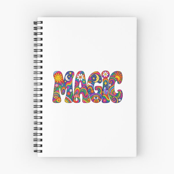 Item preview, Magical Psychedelic Lettering designed and sold by LongIslandDesgn.
