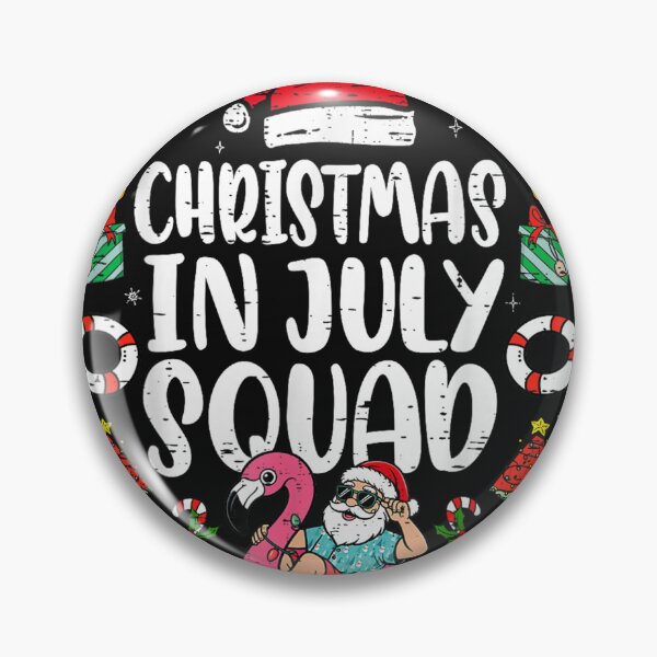 Item preview, Christmas in July Squad Funny Summer Vacation Men Women Kids designed and sold by bandom557.