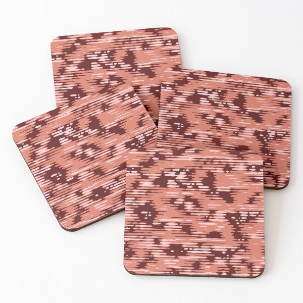 Item preview, Lush Lava Camouflage Lines Sketch Patterns in Red and Orange designed and sold by ShopieHome.