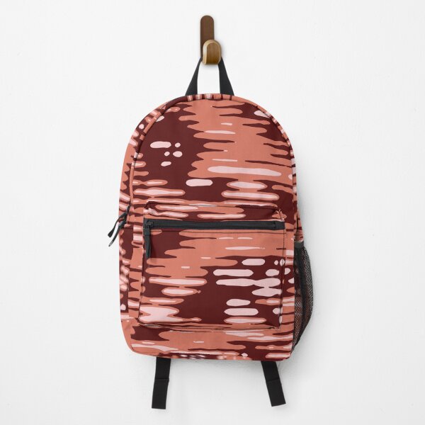 Item preview, Lush Lava Camouflage Lines Sketch Patterns in Red and Orange designed and sold by ShopieHome.