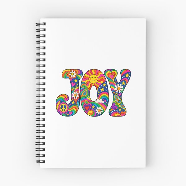 Item preview, Psychedelic JOY pattern designed and sold by LongIslandDesgn.
