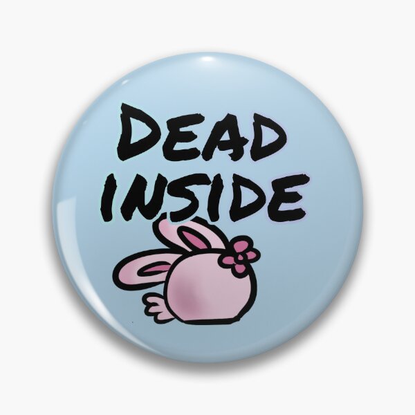 Item preview, Dead inside - Claninchen bunny designed and sold by Claninchen.