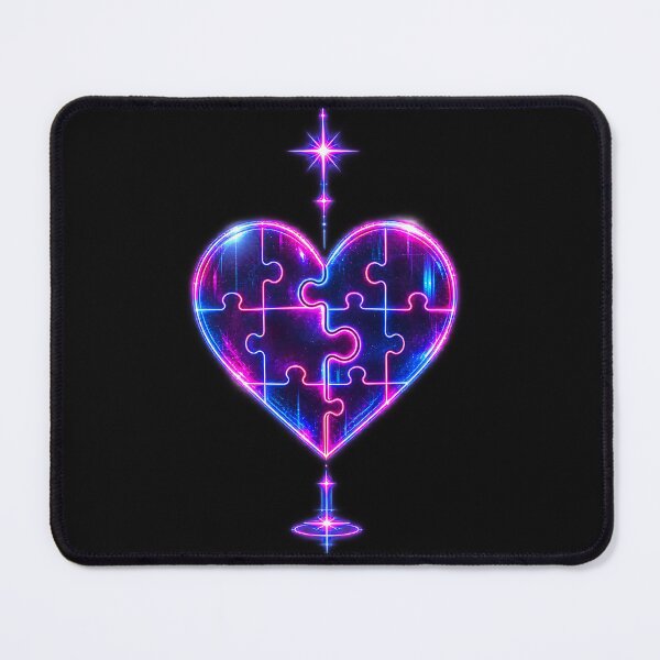 Item preview, True love is not two hearts. It's one heart finding its missing piece.(Cyberpunk ver) designed and sold by MaxDreamsArt.