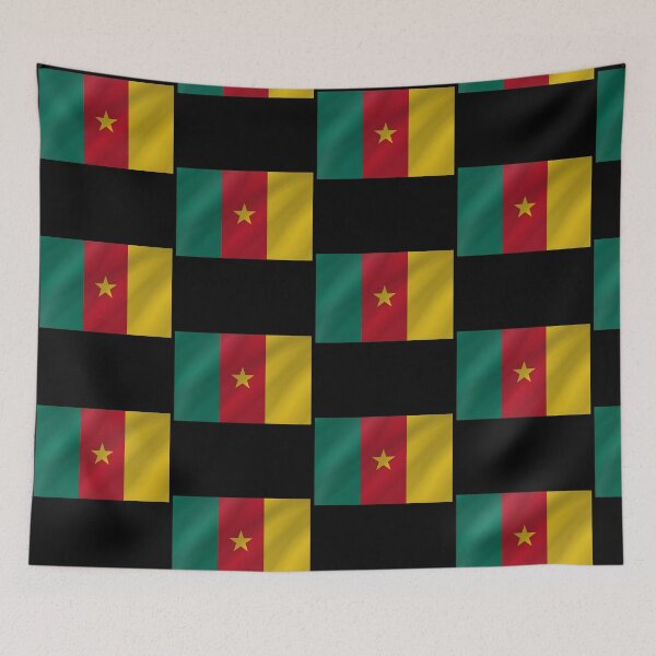 Item preview, Cameroonian Waving Flag Cameroon Pride Design designed and sold by YAZ.