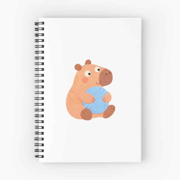 Item preview, Capybara with a Round Cushion designed and sold by The-Art-of-D.