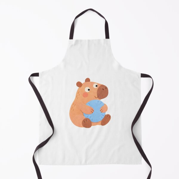 Item preview, Capybara with a Round Cushion designed and sold by The-Art-of-D.