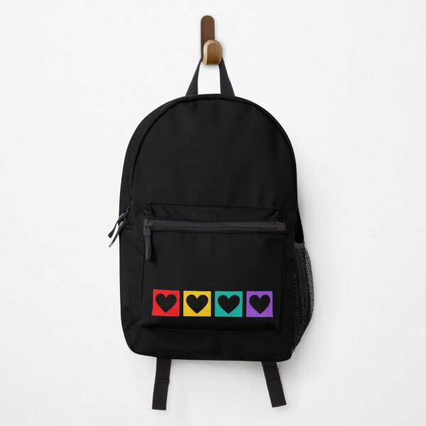 Item preview, Retro Minimalist Pop Art Black Heart Color Block designed and sold by ANJ Creative Designs.