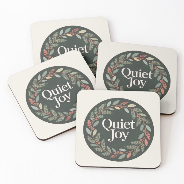 Item preview, Quiet Joy Christmas Botanical Wreath designed and sold by TrendMorphic.